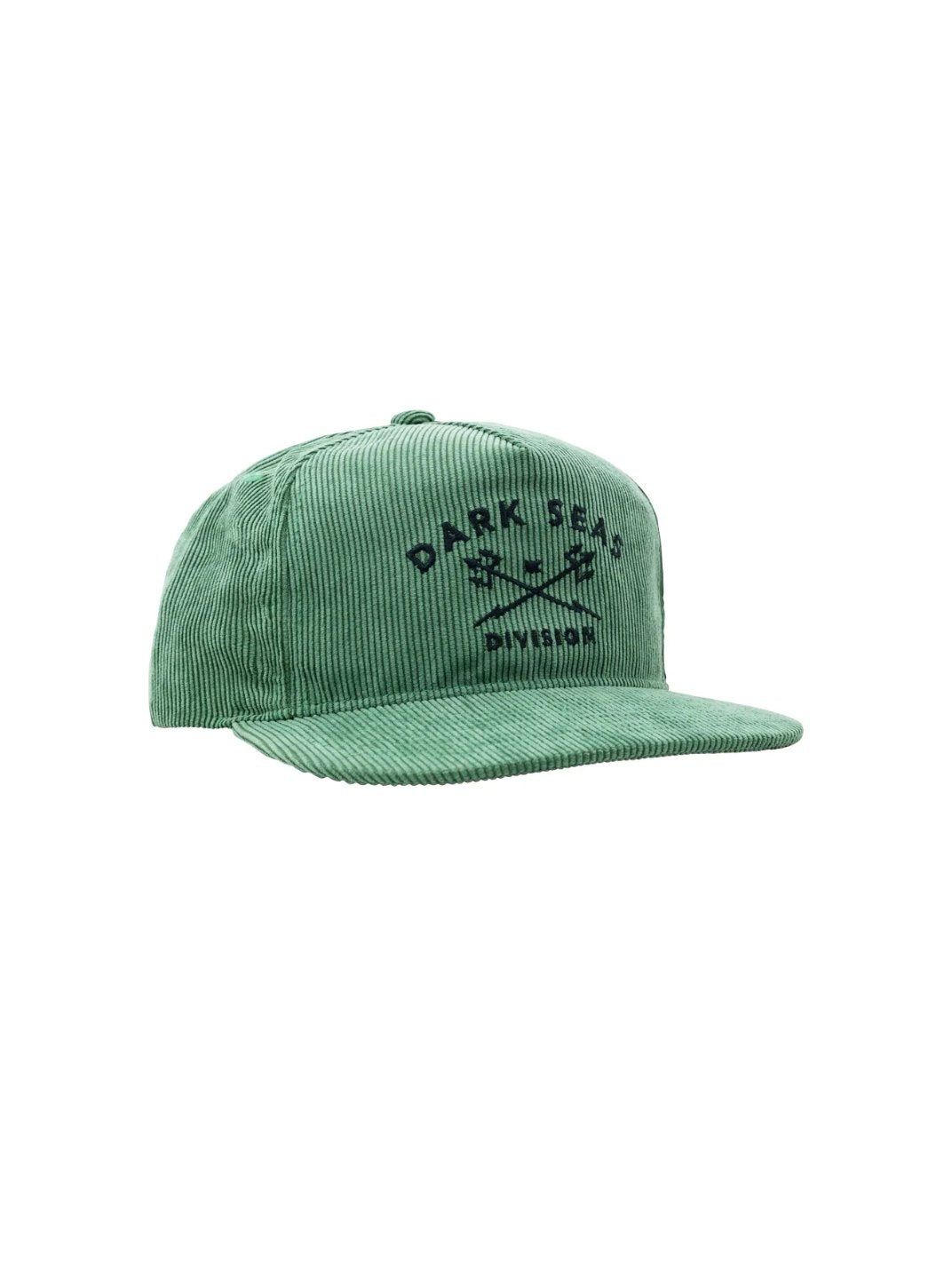 DARK SEAS TRIDENTS CORDUROY HAT GREEN