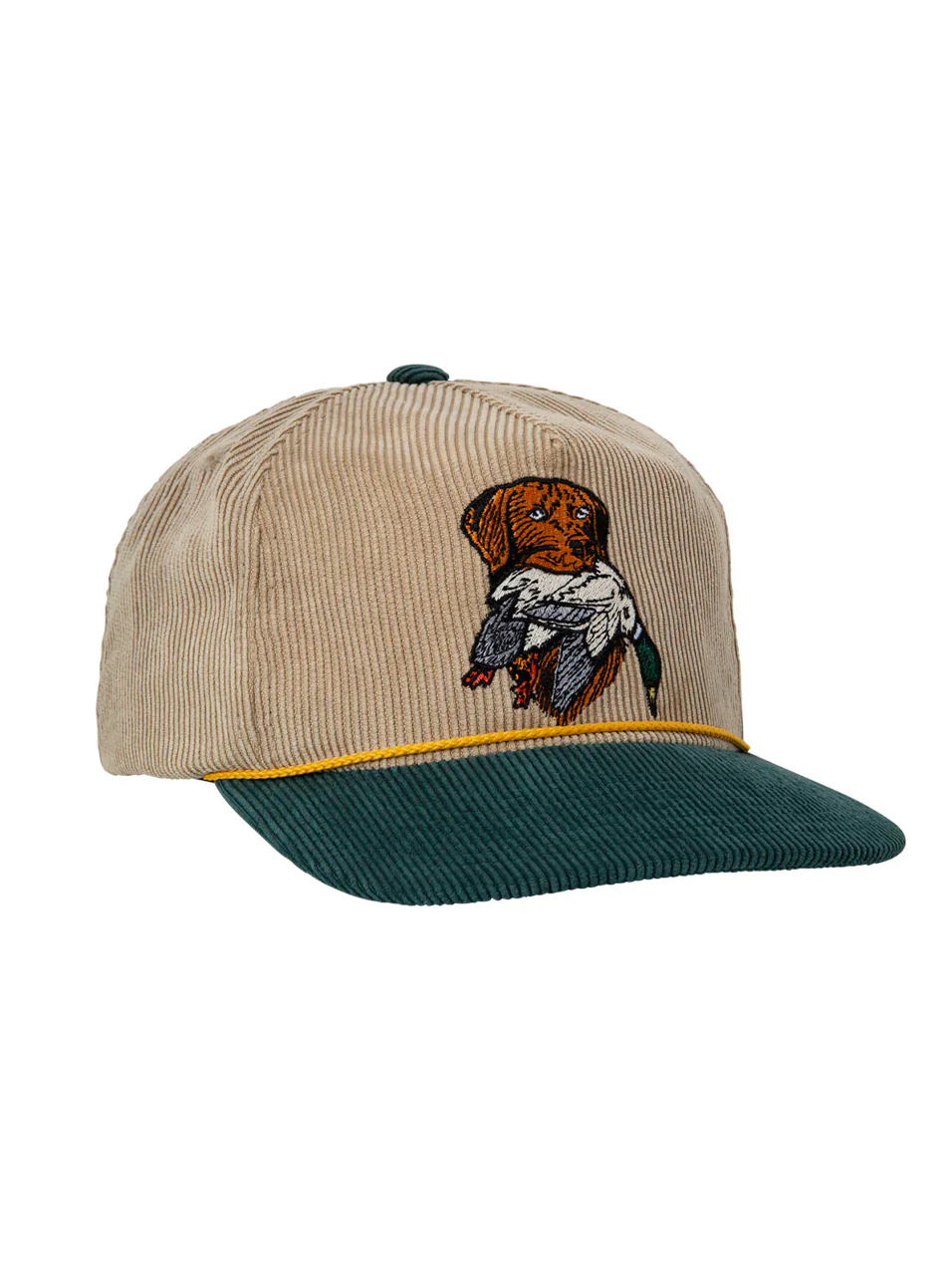DARK SEAS LOYAL HAT KHAKI/GREEN