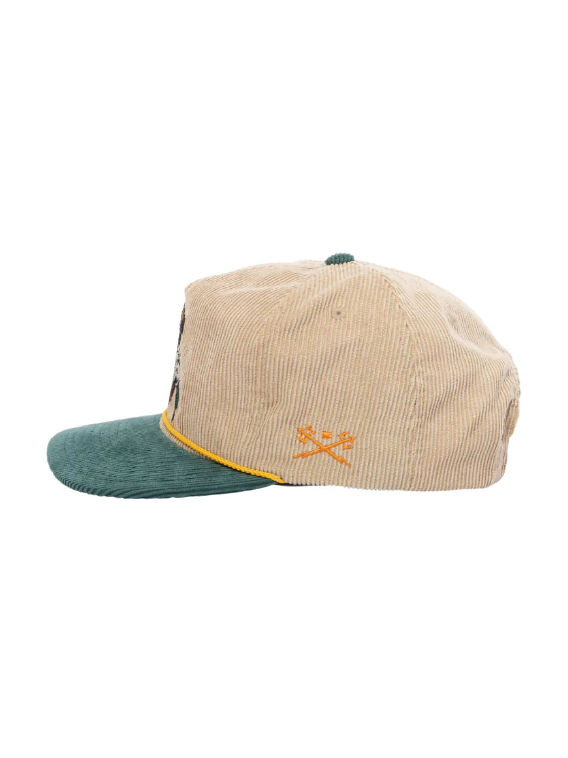 DARK SEAS LOYAL HAT KHAKI/GREEN