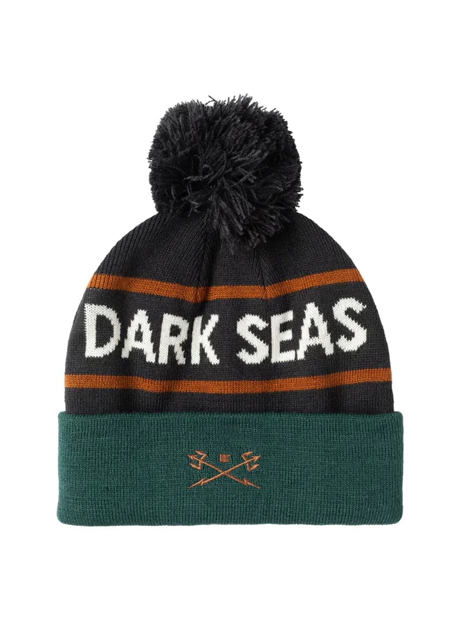 DARK SEAS EDGARTOWN BEANIE NAVY/GREEN