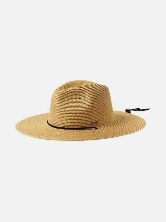 BRIXTON MITCH PACKABLE SUN HAT TAN