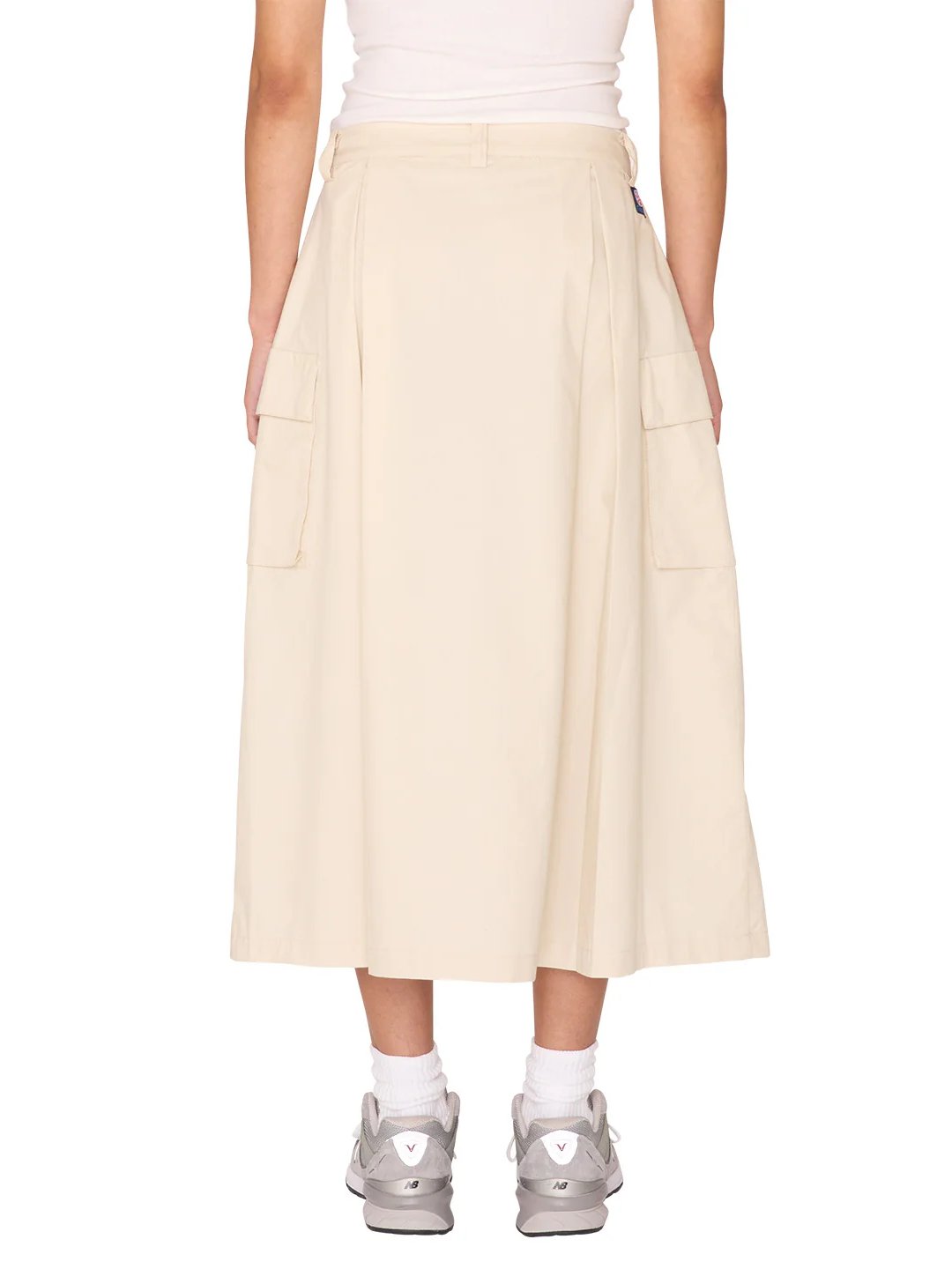 OBEY SURFACE CARGO SKIRT SILVER BIRCH