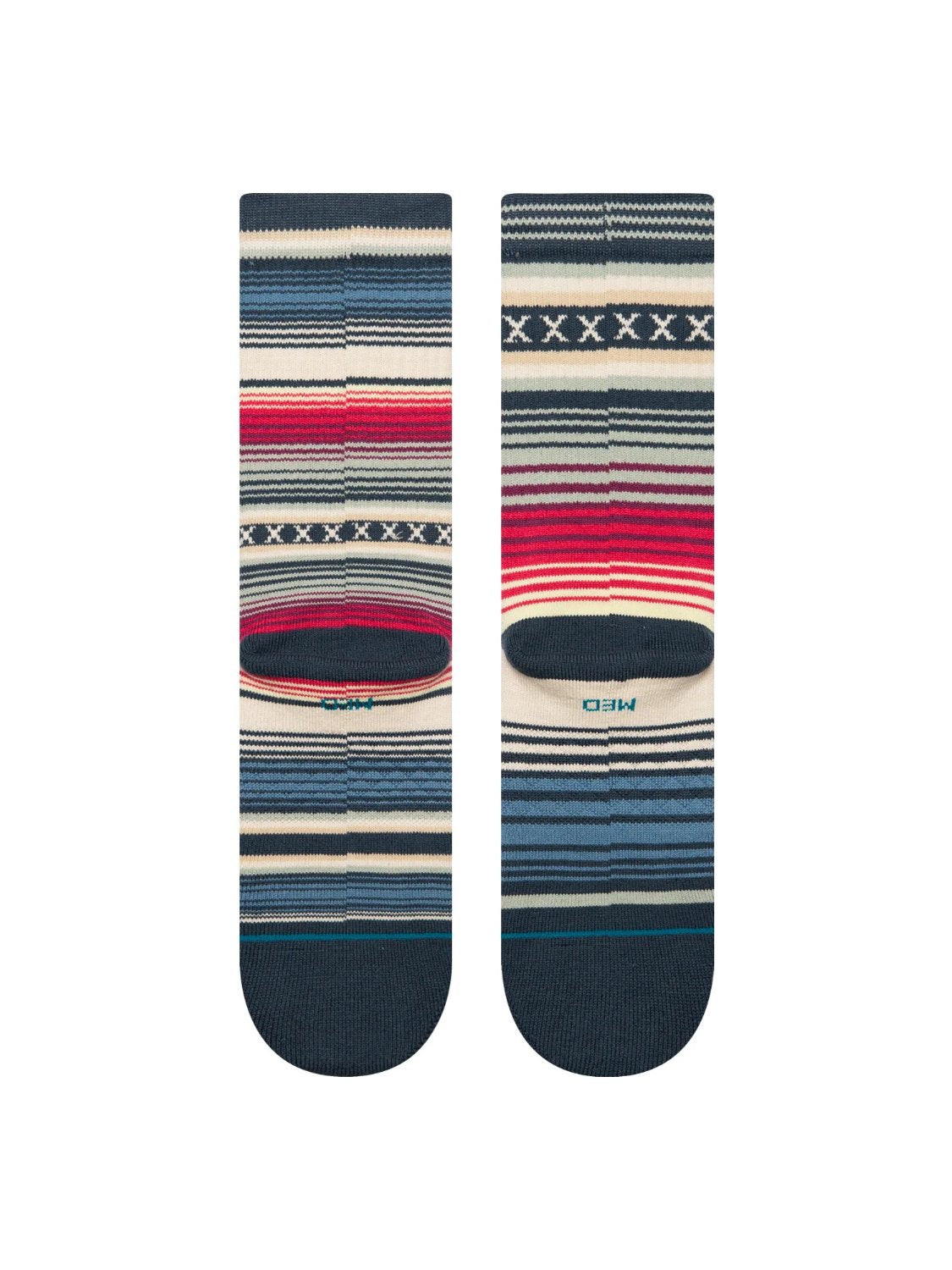 STANCE CURREN CREW SOCKS NAVY