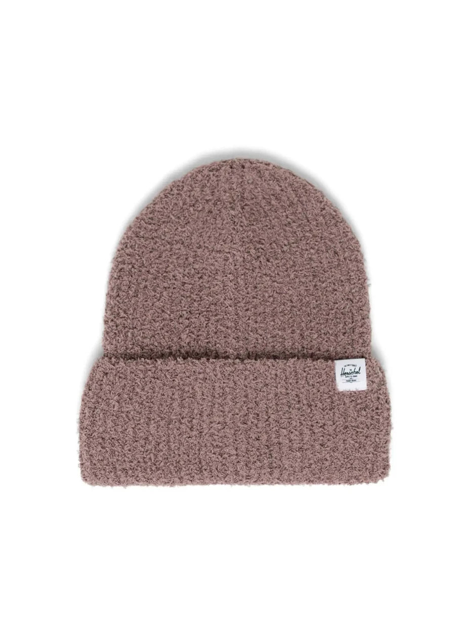 HSC BOUCLE BEANIE DARK TAUPE