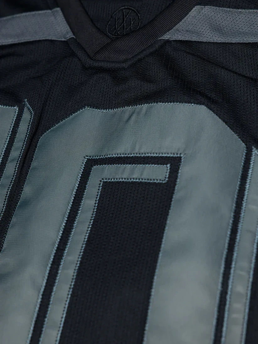 10 DEEP BRUISER MESH HOCKEY JERSEY BLACK