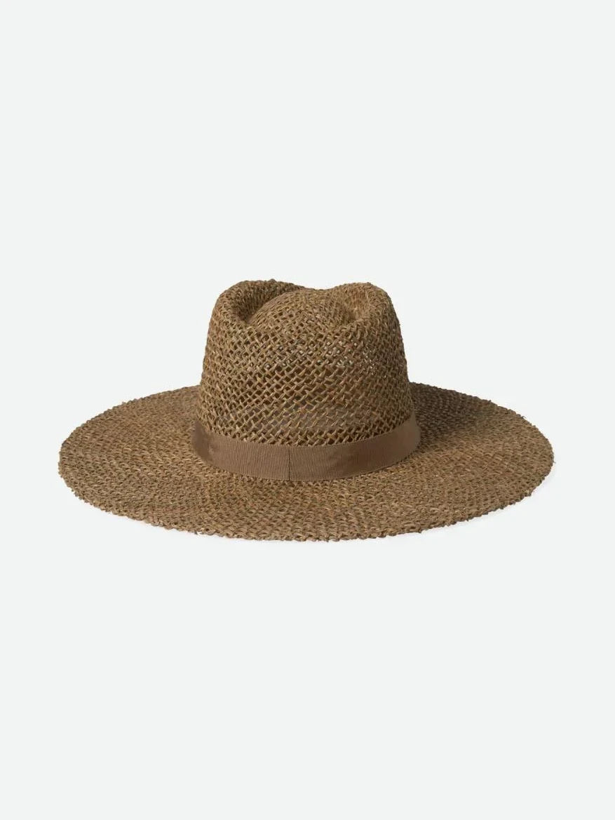 BRIXTON JOANNA HAT TAN/TAN SEAGRASS