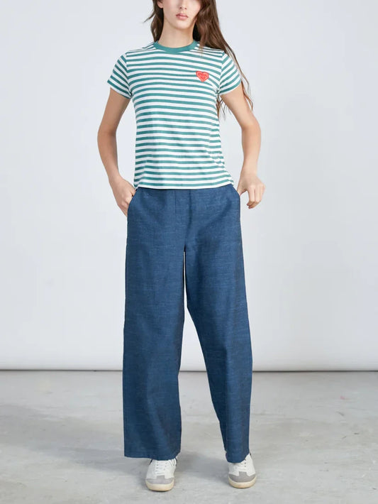 24COLOURS LULU PANT BLUE