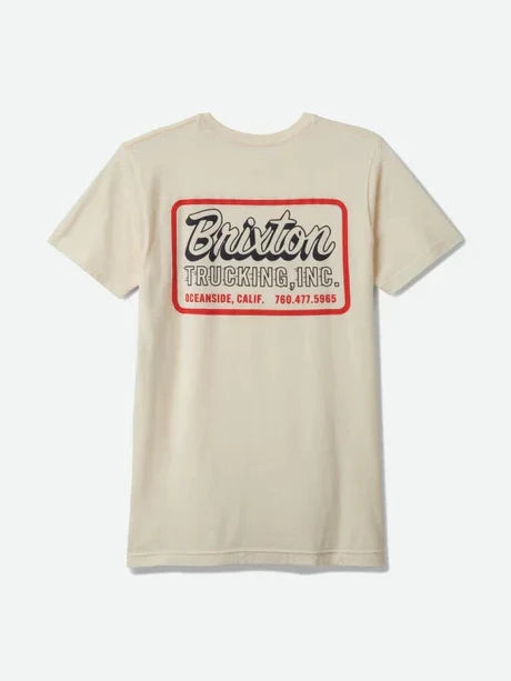 BRIXTON INC. TEE NATURAL