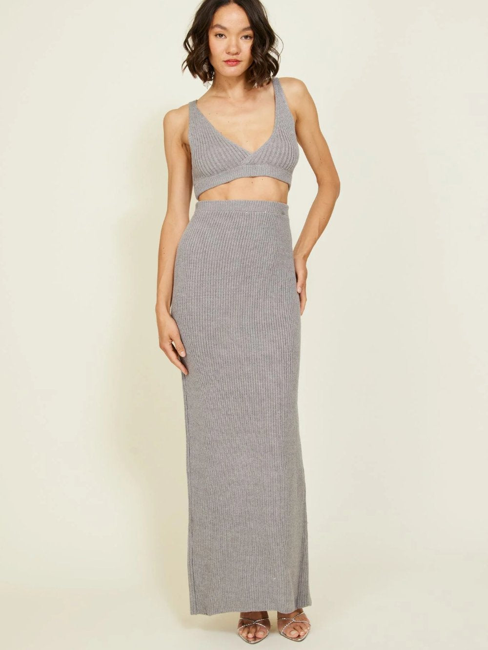 LINE & DOT KIVA SKIRT GREY