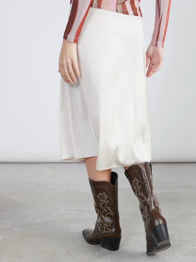 24COLOURS ANNA SKIRT BEIGE