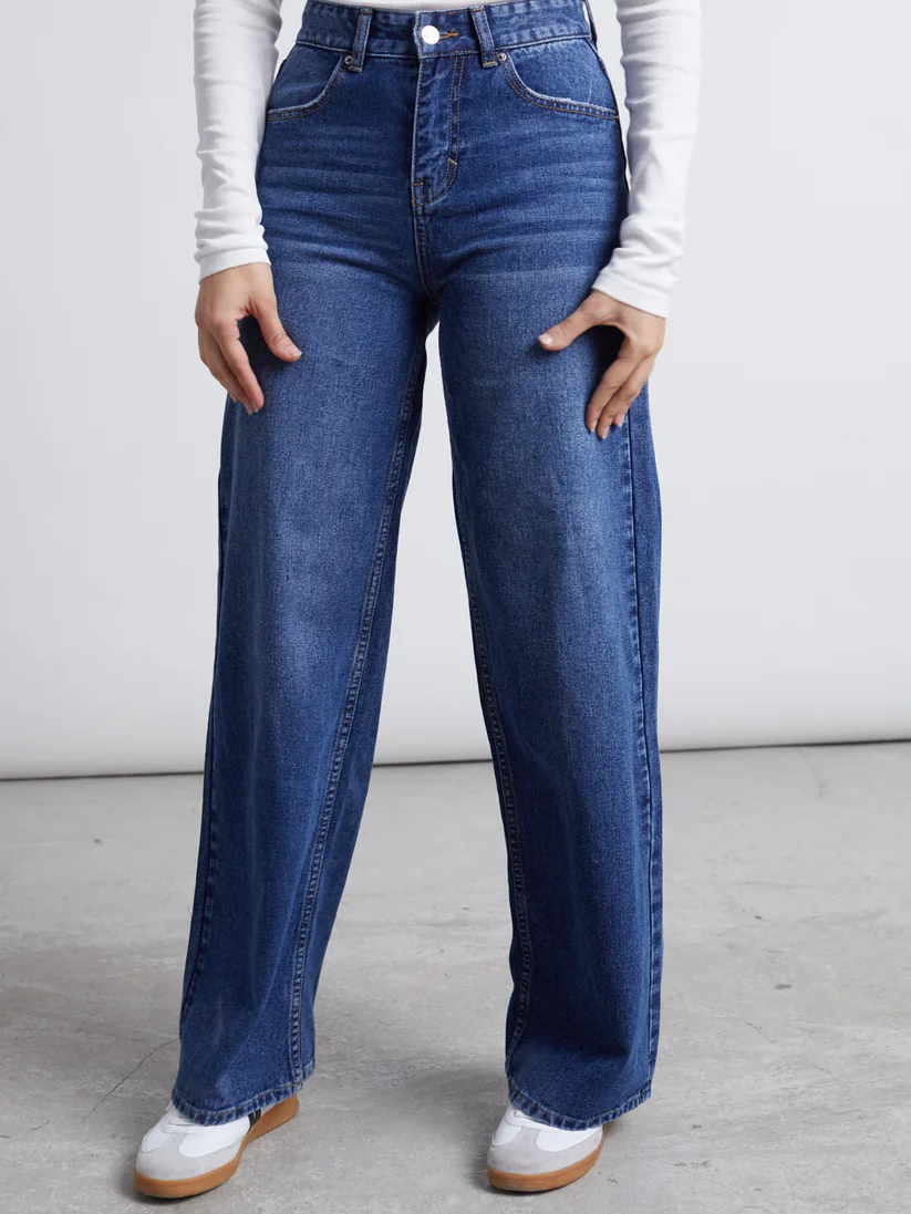 24COLOURS DENIM PANTS BLUE