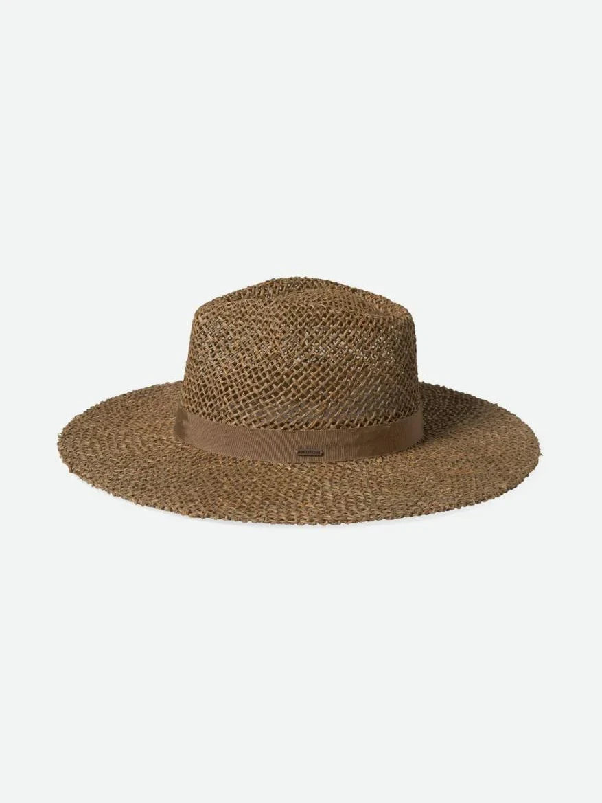 BRIXTON JOANNA HAT TAN/TAN SEAGRASS