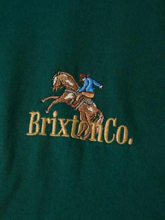 BRIXTON INWOOD S/S STT DEEP EMERALD