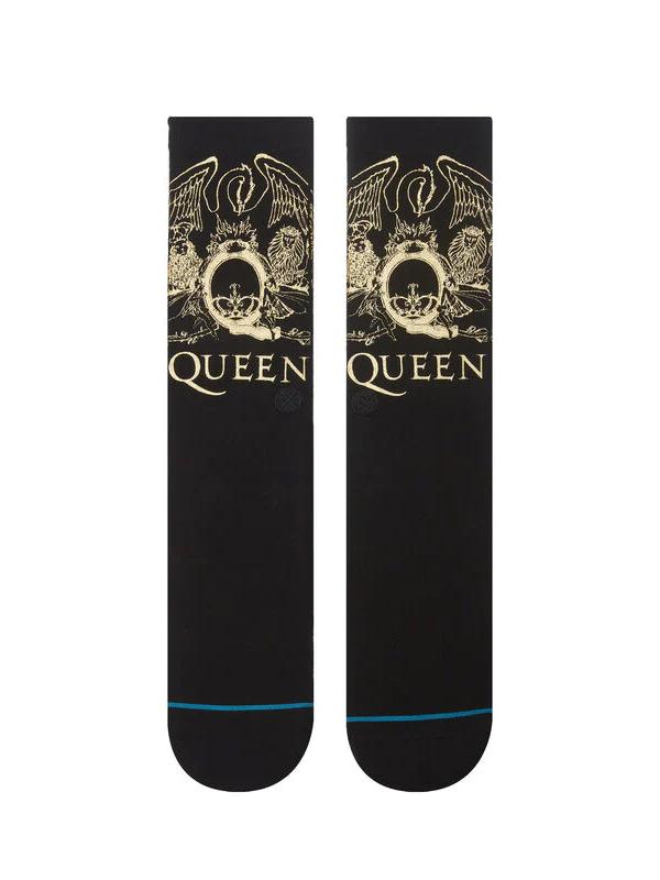 QUEEN X STANCE GOLDEN CREW SOCKS BLACK