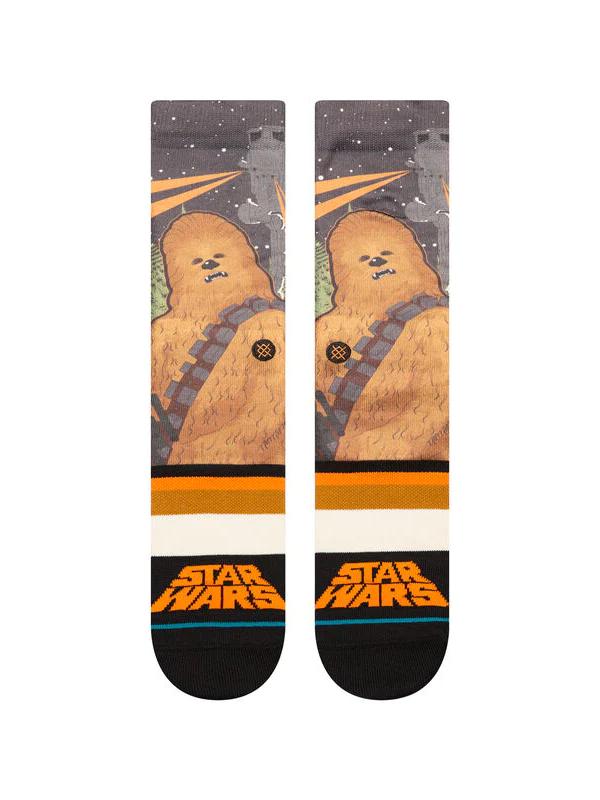 STANCE CHEWIE BY JAZ POLY CREW SOCKS GREEN