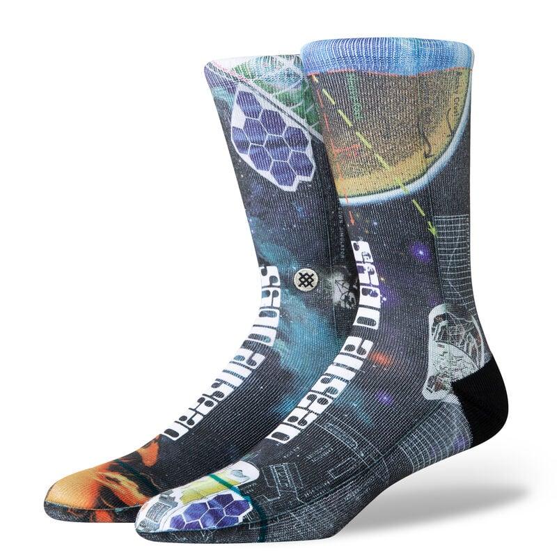STANCE M485A POLY CREW SOCKS MULTI