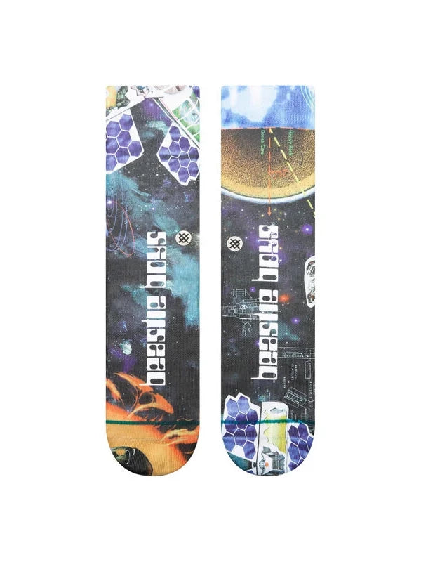 STANCE M485A POLY CREW SOCKS MULTI