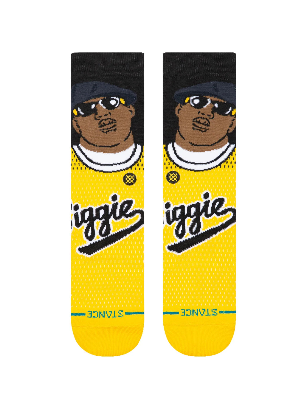 NOTORIOUS B.I.G X STANCE JUICY CREW SOCKS YELLOW