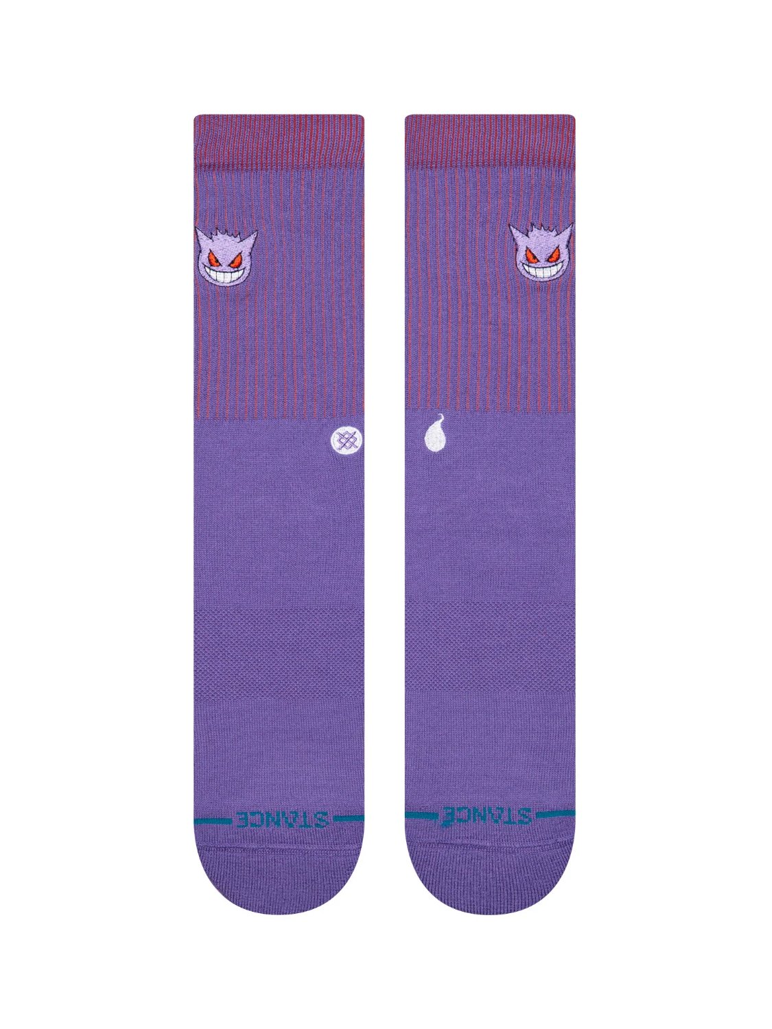 STANCE GENGAR CREW SOCKS PURPLE