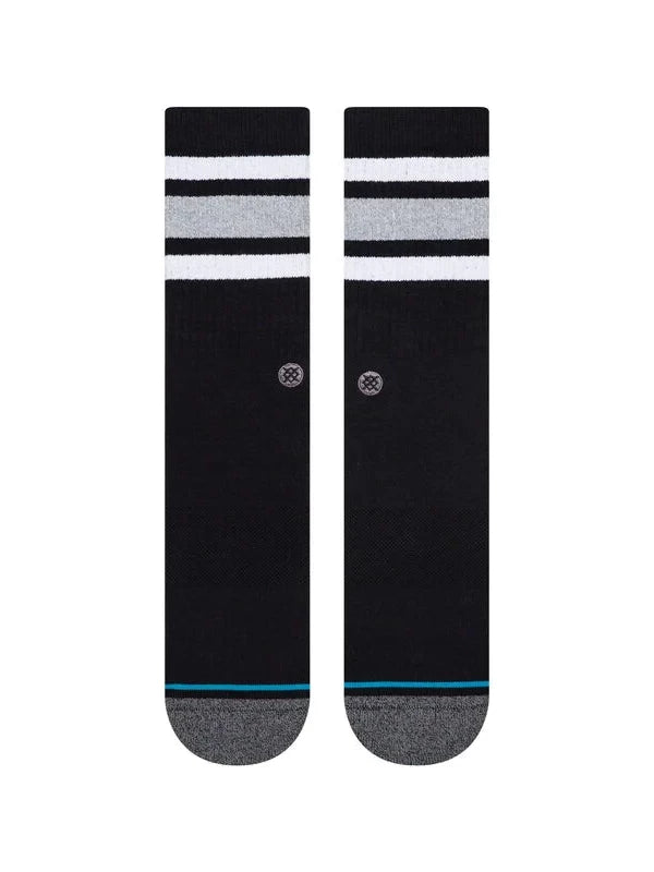 STANCE BOYD ST CREW SOCKS BLACK