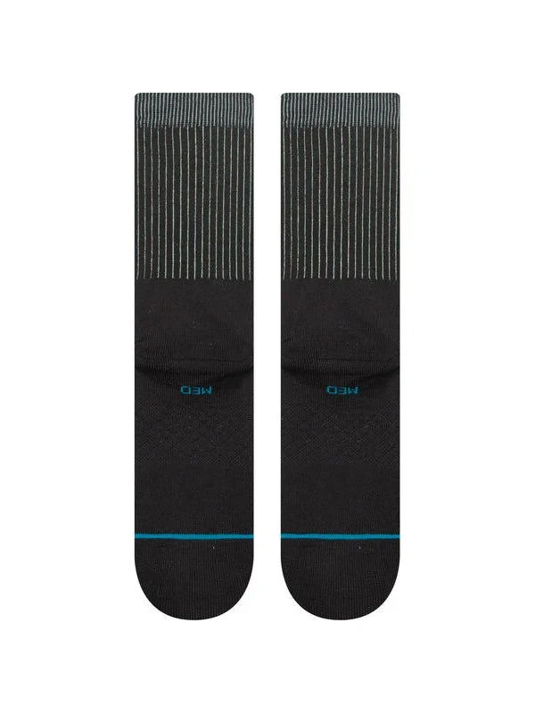STANCE ICON POP CREW BLACK/TEAL