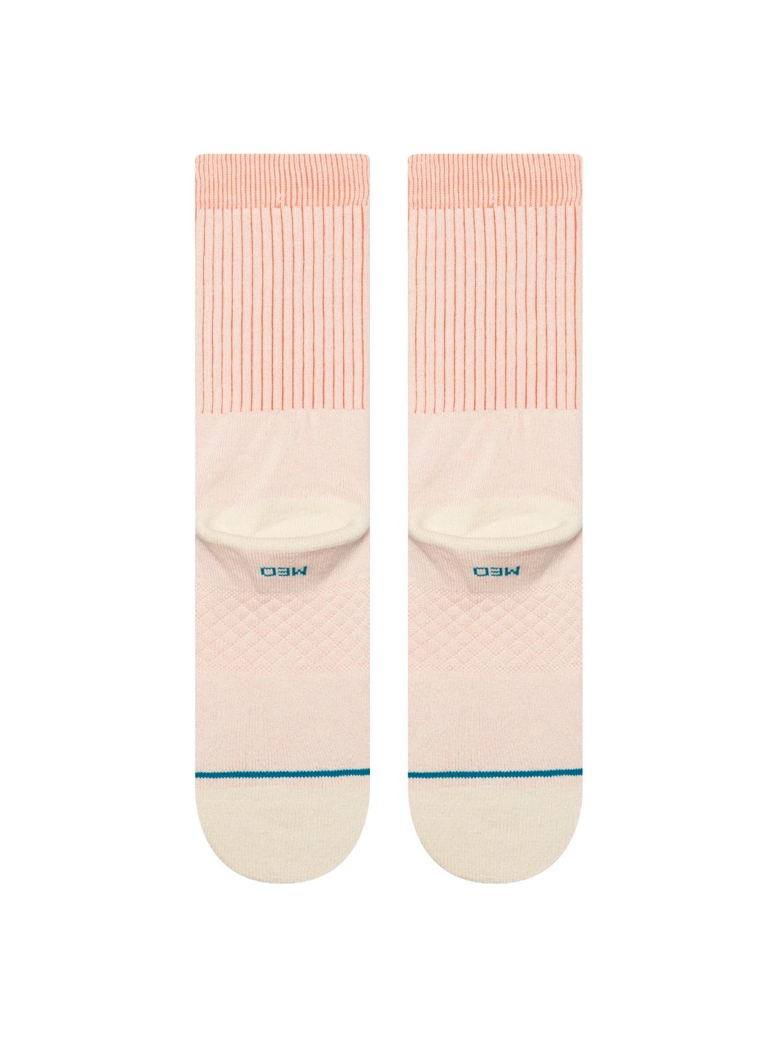 STANCE ICON POP CREW CORAL