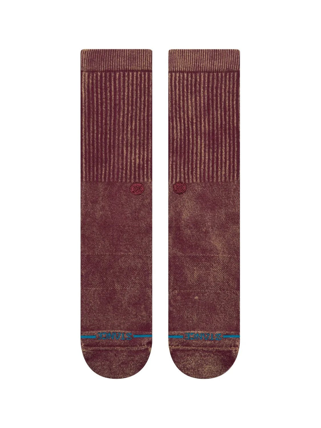 STANCE ICON CREW SOCKS DYED FIG