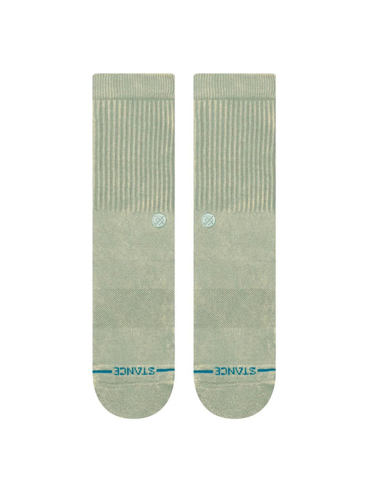 STANCE ICON DYED CREW SOCK SEAGREEN
