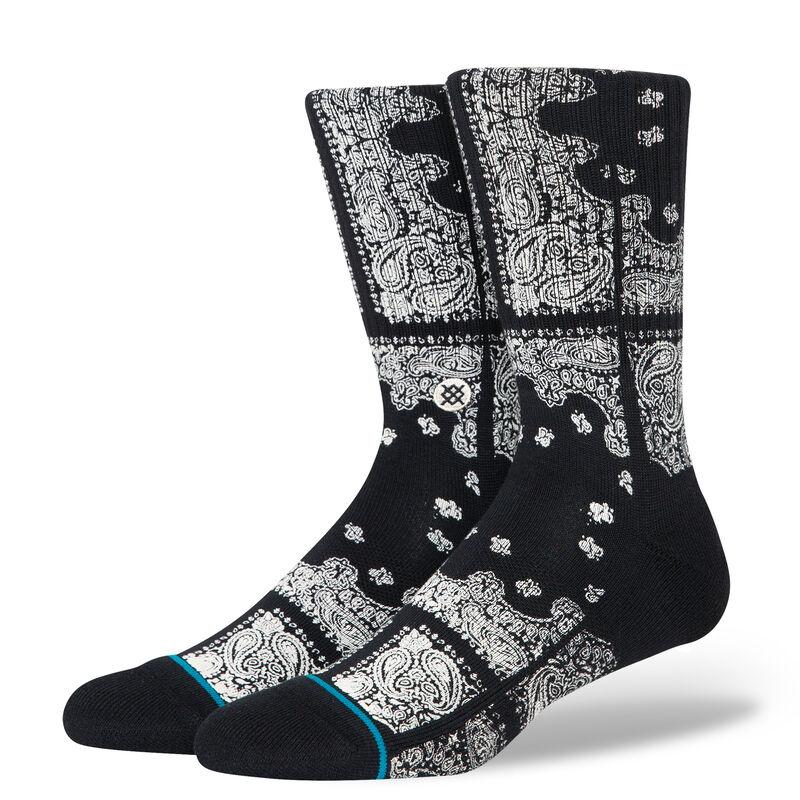 STANCE LONESOME TOWN CREW SOCKS BLACK