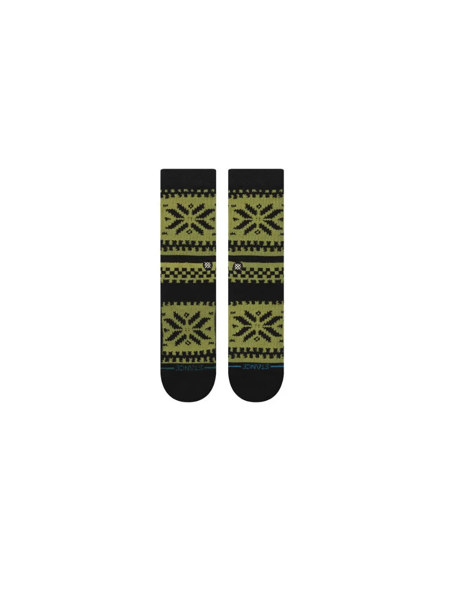 STANCE EUREKA CREW SOCKS GREEN