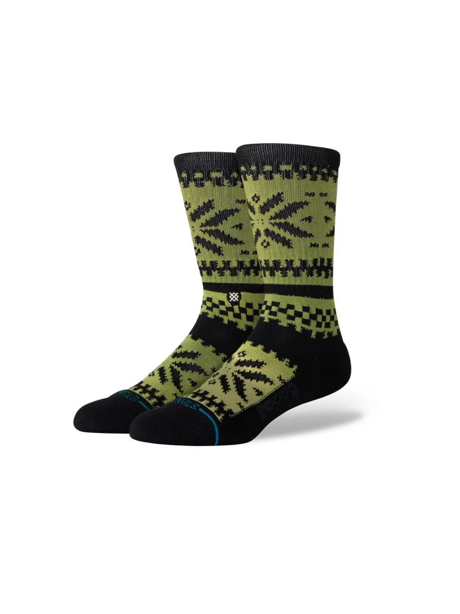STANCE EUREKA CREW SOCKS GREEN