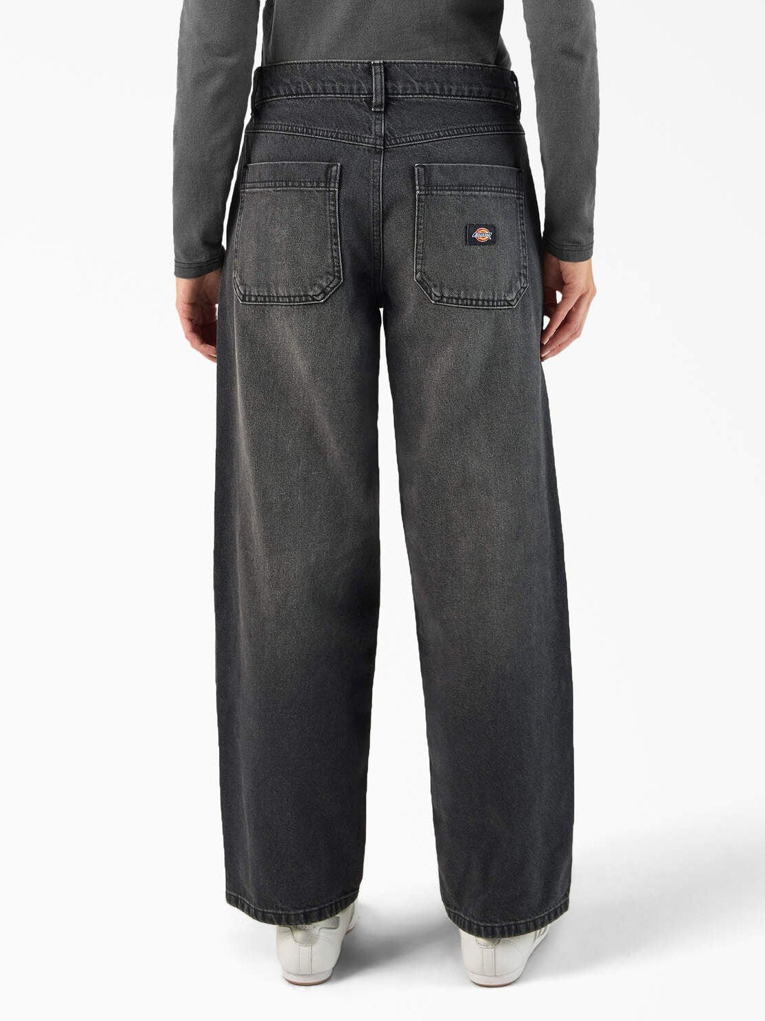 DICKIES LOOSE FIT DOUBLE KNEE JEAN BLACK WASH