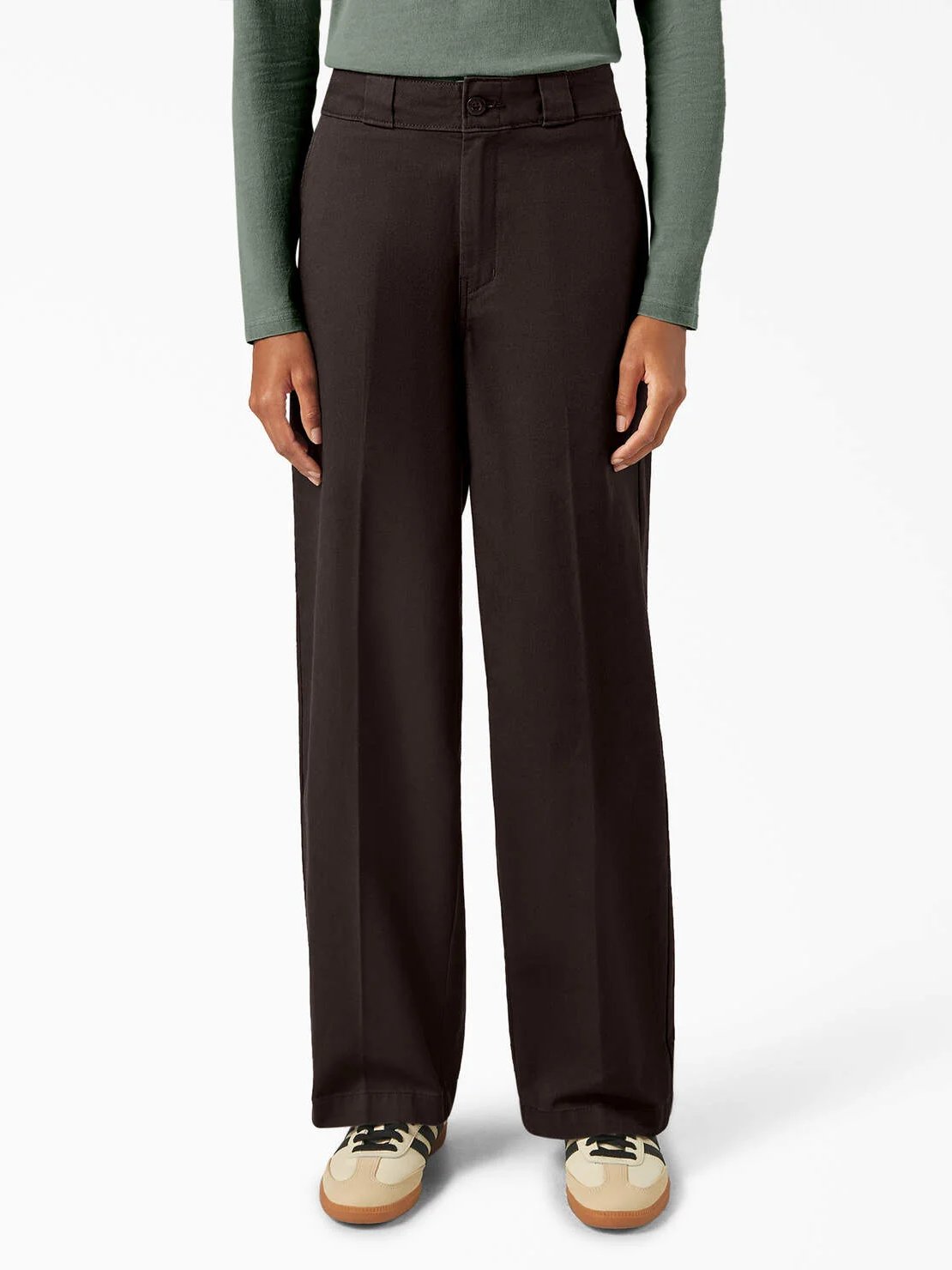 DICKIES 247 LOOSE FIT WORK PANT DARK BROWN