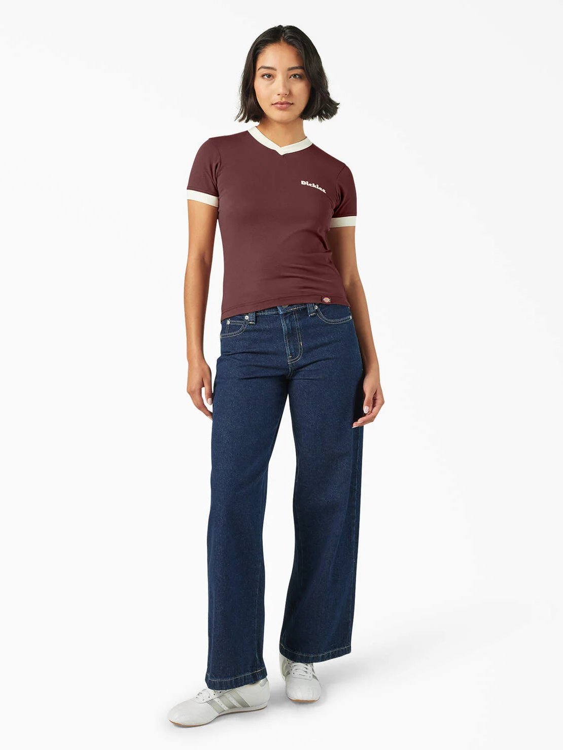 DICKIES SLAYDEN RINGER TEE ANDORRA