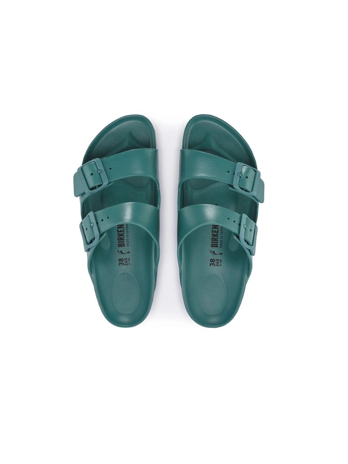 BIRKENSTOCK ARIZONA ESSENTIALS EVA WOMEN LAKE GREEN
