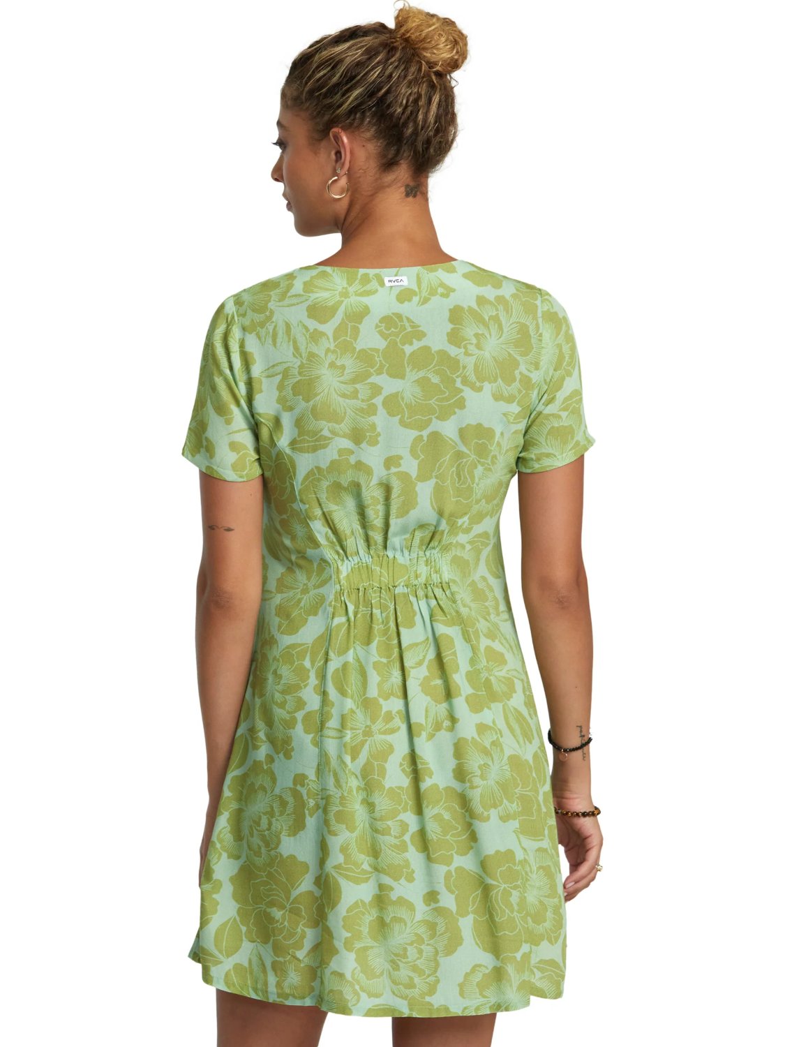 RVCA UNDESRSTATED MINI DRESS SHALE