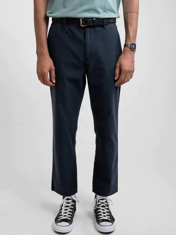 RHYTHM CLASSIC FATIGUE PANT WORN NAVY