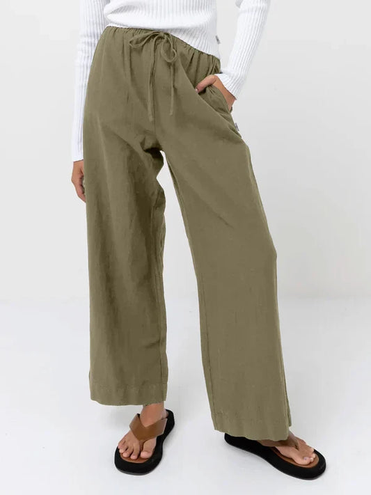 RHYTHM CLASSIC DRAWSTRING PANT OLIVE