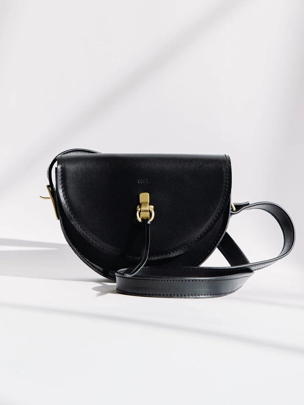 COVET CHEYENNE SADDLE BAG BLACK