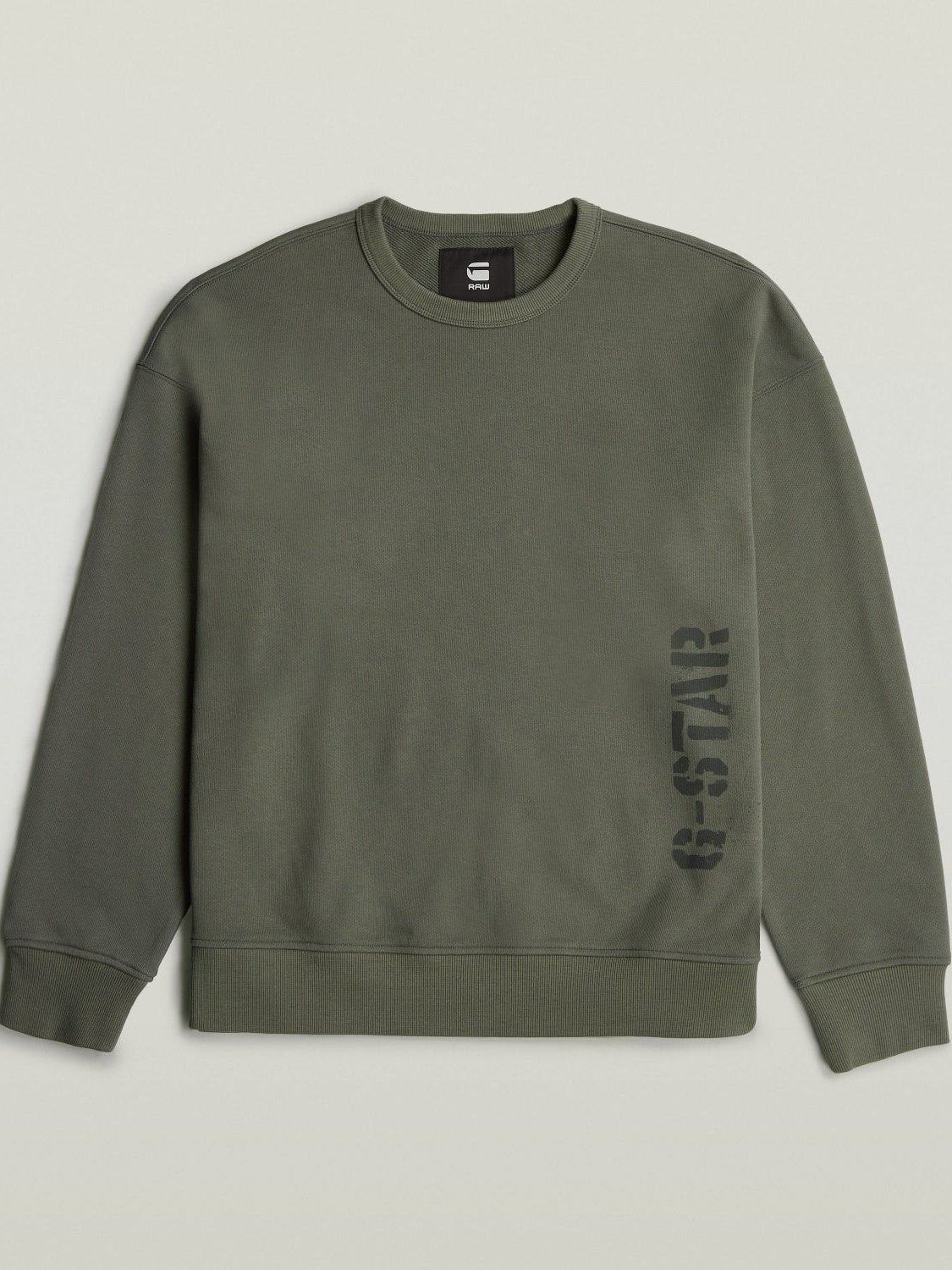 G-STAR SPRAYED 89 LOOSE SWEATSHIRT GS GREY