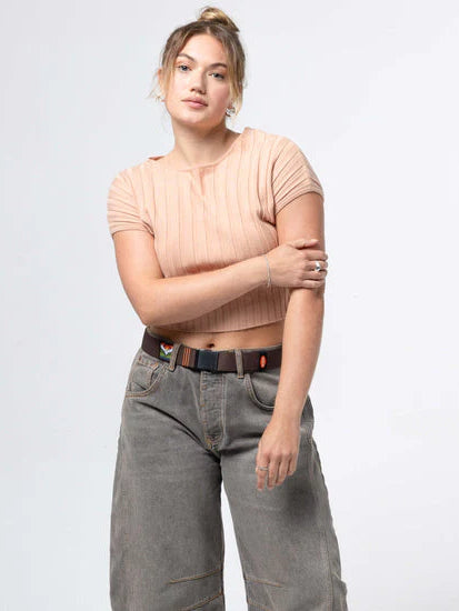 ARCADE DDC GO EASY STRETCH BELT BROWN
