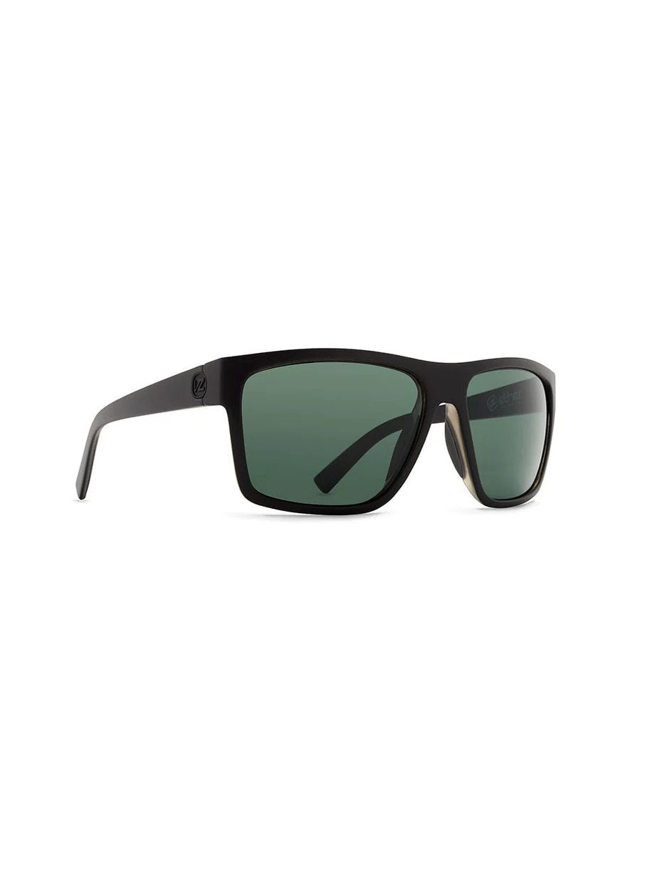 VON ZIPPER DIPSTICK SUNGLASSES BLACK SATIN GREY
