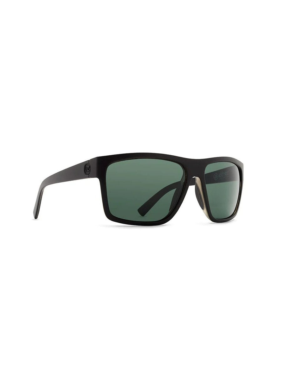 VON ZIPPER DIPSTICK SUNGLASSES BLACK SATIN GREY 