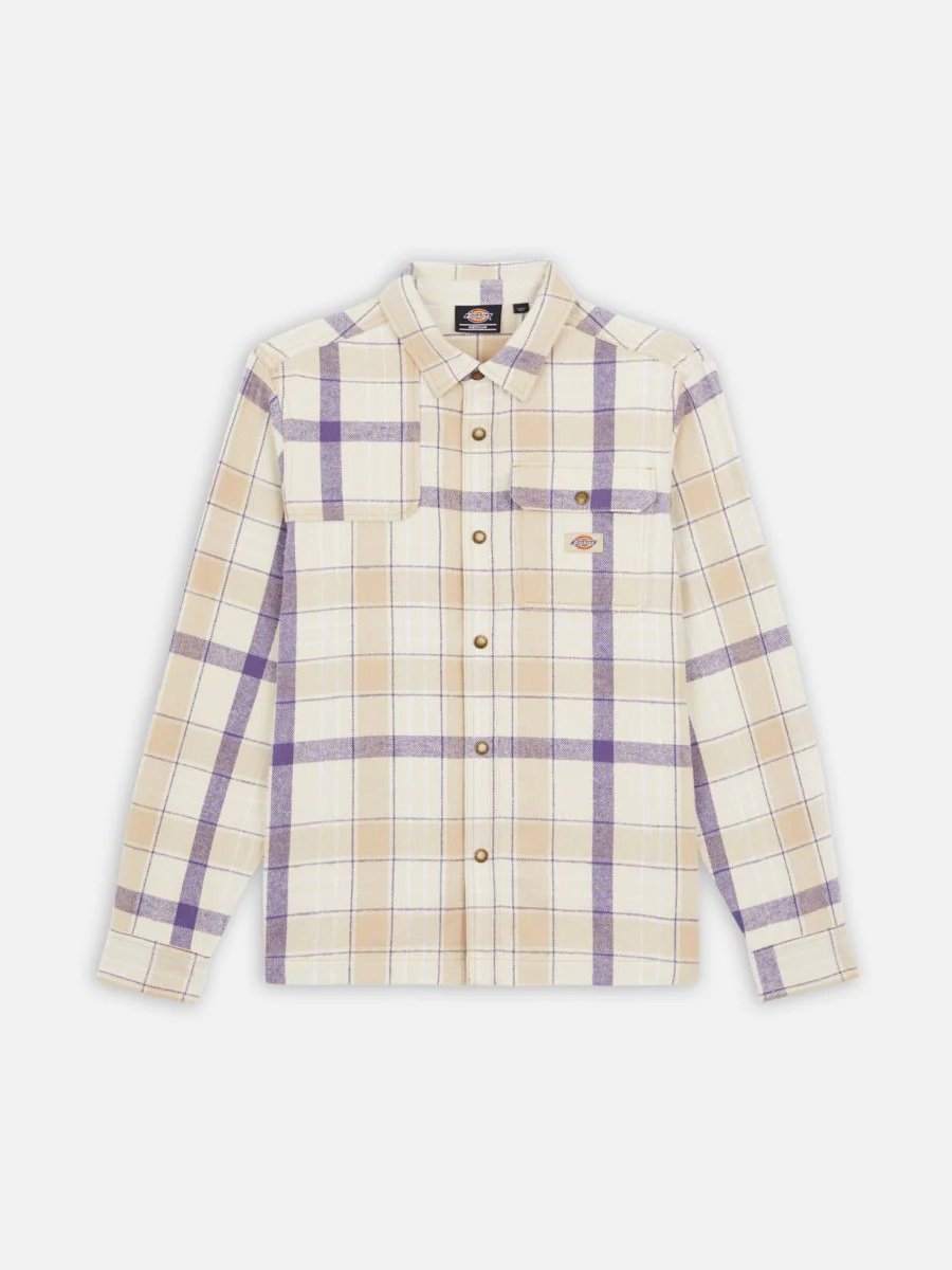 DICKIES NIMMONS PLAID SHIRT CHECK LIGHT BASE