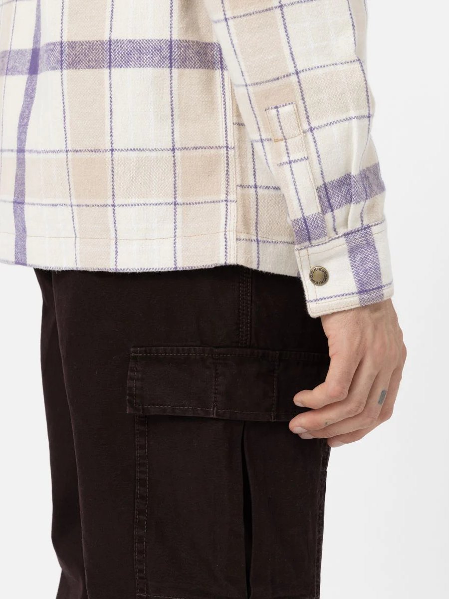 DICKIES NIMMONS PLAID SHIRT CHECK LIGHT BASE