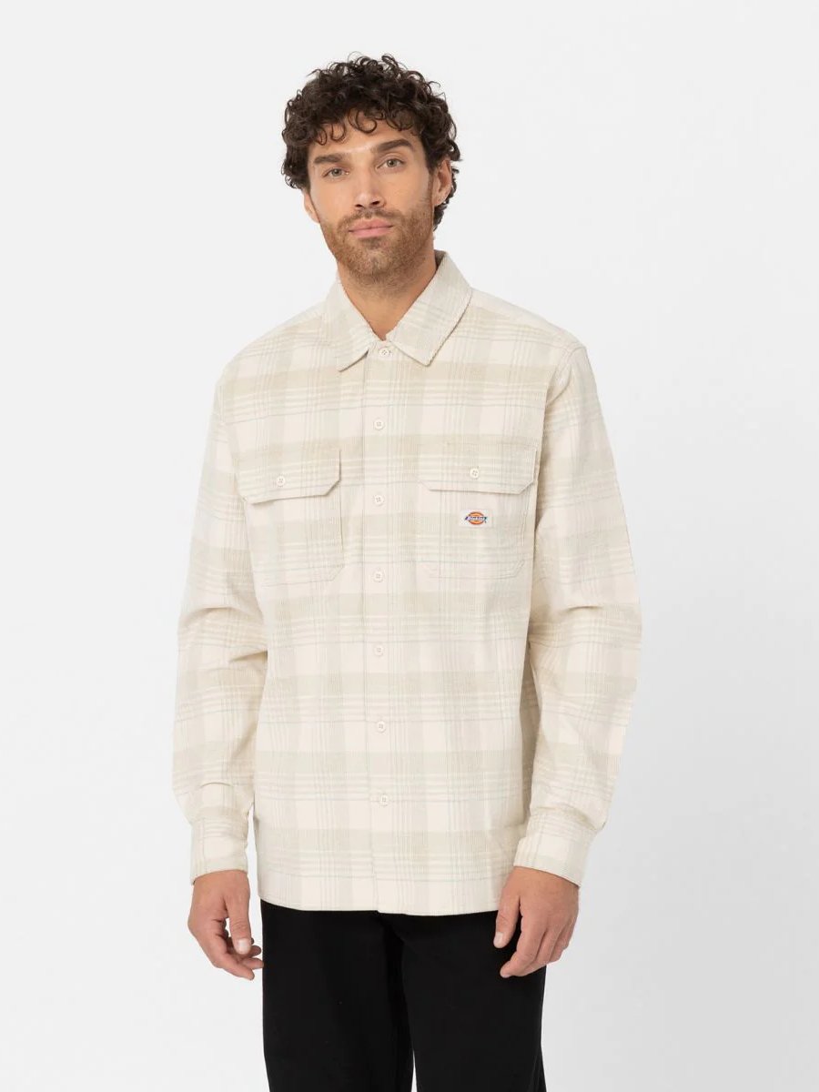 DICKIES ALMA CHECK SHIRT LIGHT BASE