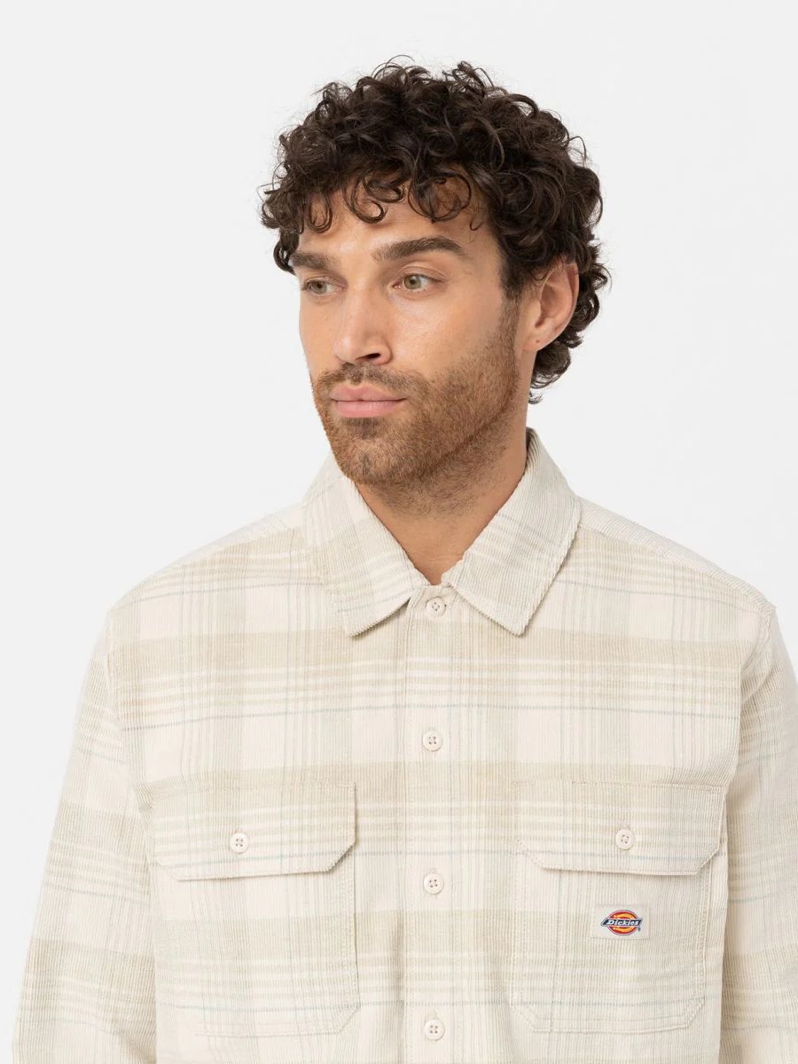 DICKIES ALMA CHECK SHIRT LIGHT BASE