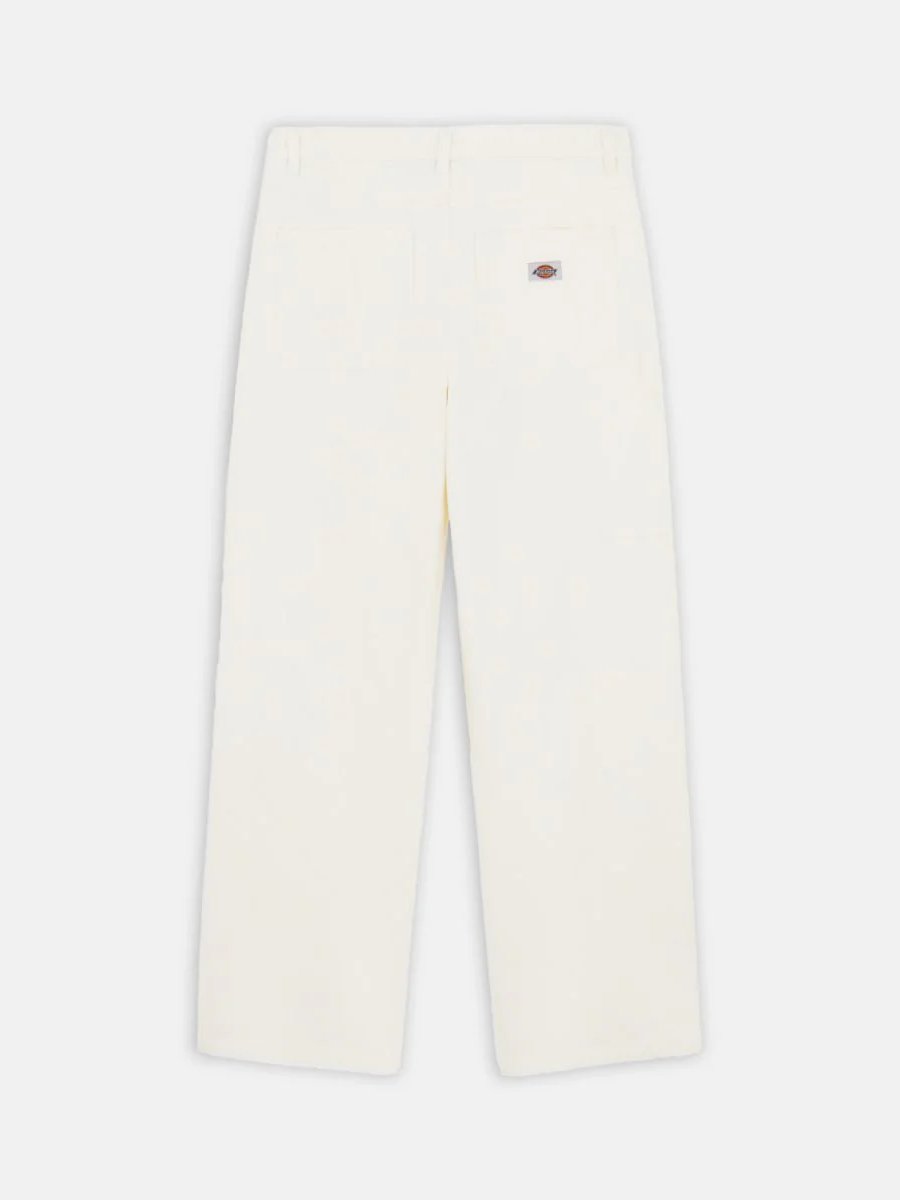 DICKIES HERNDON LOOSE FIT DENIM JEANS WHITE