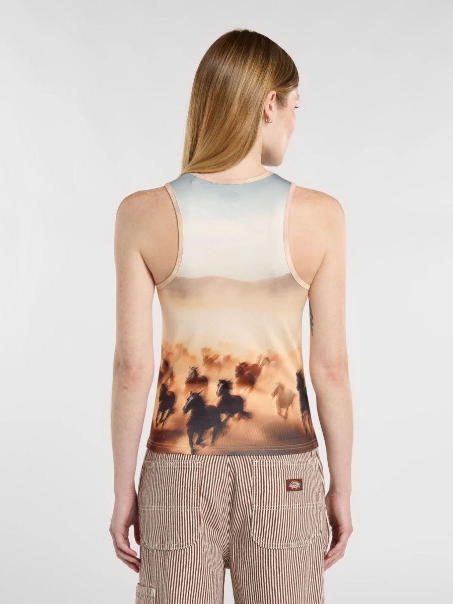DICKIES RUNNING WILD TOP OAK BUFF