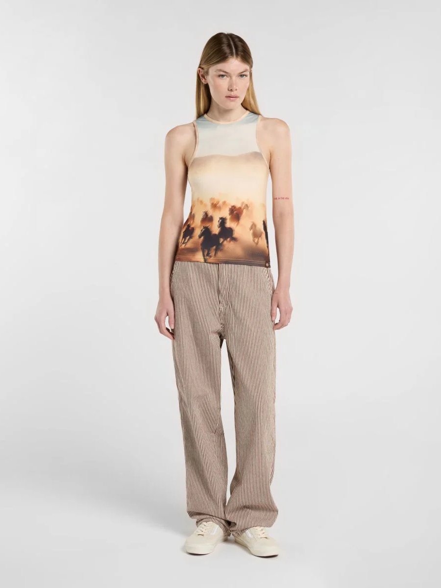 DICKIES RUNNING WILD TOP OAK BUFF